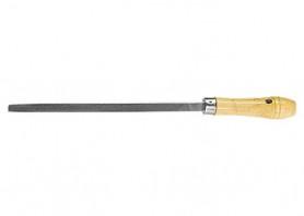 Напильник трехгранный 300 мм, деревянная ручка СИБРТЕХ