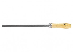 Напильник трехгранный 150 мм, деревянная ручка СИБРТЕХ