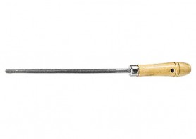 Напильник круглый 150 мм, деревянная ручка СИБРТЕХ