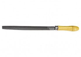 Напильник полукруглый 250 мм, деревянная ручка СИБРТЕХ