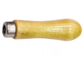 Рукоятка деревянная для напильника, длиной-200мм РОССИЯ
