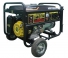 Бензиновый генератор Huter DY8000LX+колёса