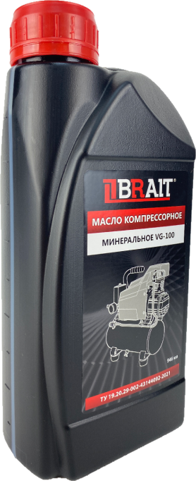 Масло BRAIT компрессорное VG-100 946мл.