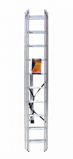Лестница алюминиевая трёхсекционная ЛА 3х10 Вихрь