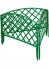 Забор декоративный «плетенка» 24х320см зеленый РОССИЯ